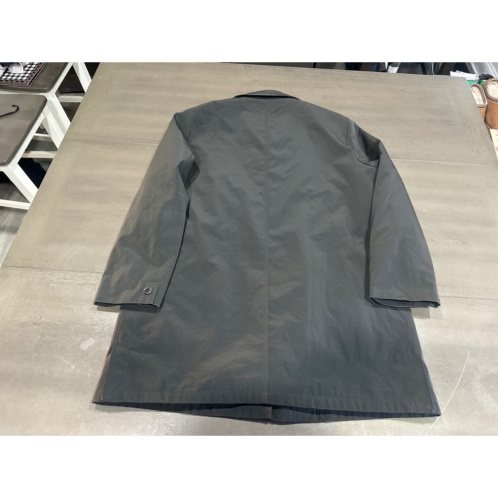 Calvin Klein Mens Car Coat Charcoal‎ Gray Removable Liner Trench Jacket Size XL - Picture 15 of 16
